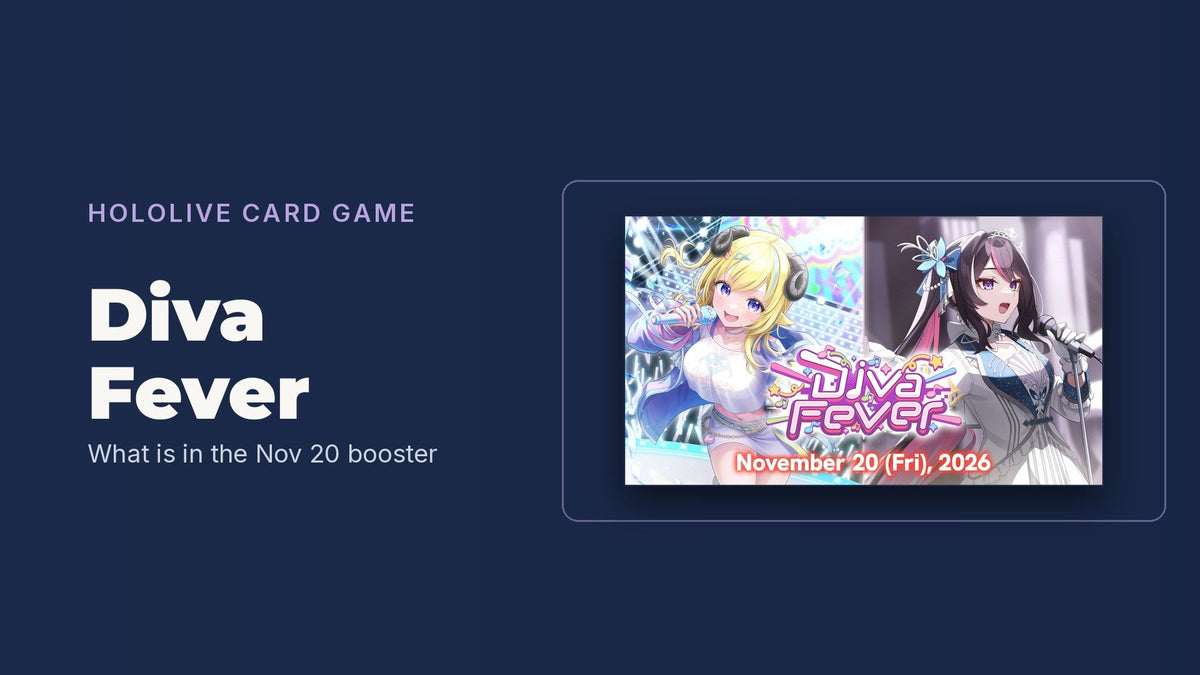 hololive OFFICIAL CARD GAME Diva Fever Booster Pack guide