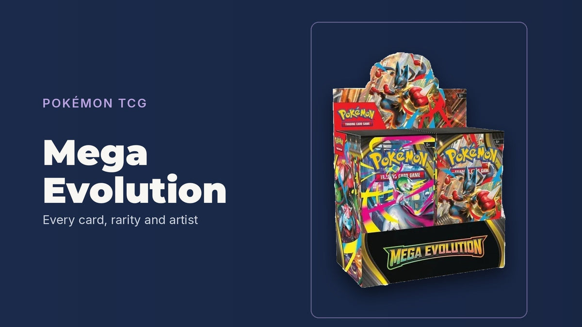 Pokémon TCG Mega Evolution full card list