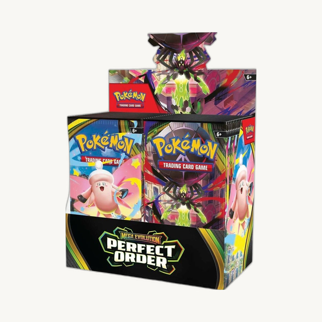 Pokémon TCG: Mega Evolution - Perfect Order Booster Box - front sealed view