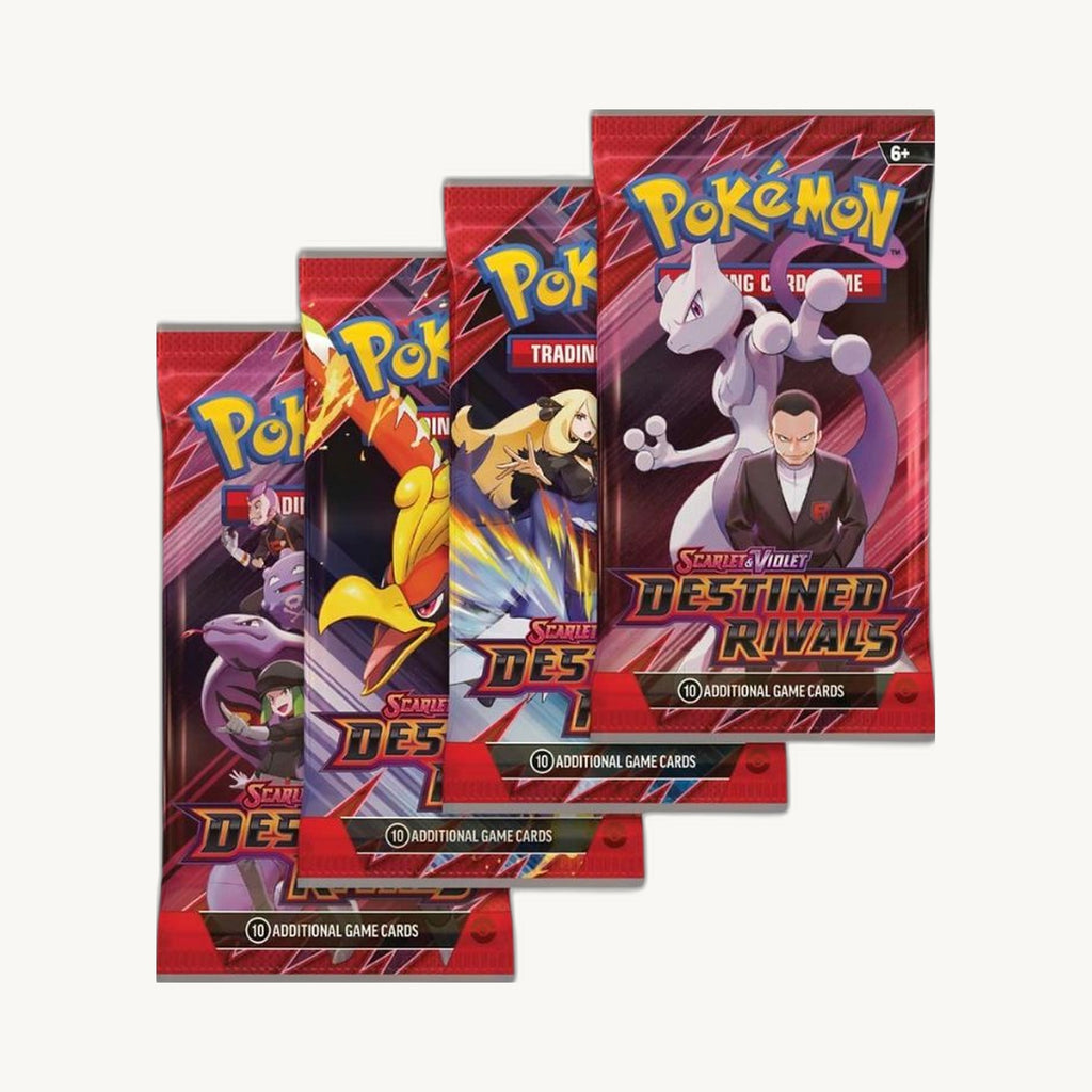 Pokémon TCG: Scarlet & Violet - Destined Rivals Booster Box - back view