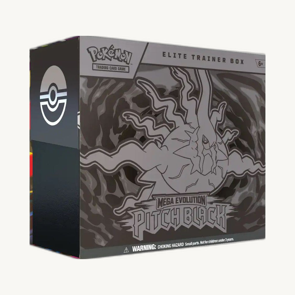 Pokémon TCG: Mega Evolution - Pitch Black Elite Trainer Box - front sealed view