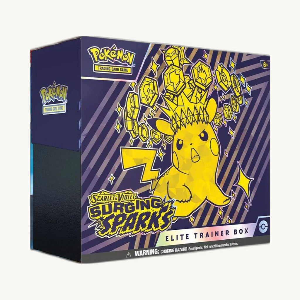 Pokémon TCG: Scarlet & Violet - Surging Sparks Elite Trainer Box - front sealed view