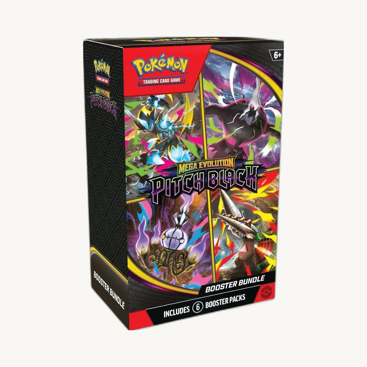 Pokémon TCG: Mega Evolution - Pitch Black Booster Bundle - front sealed view