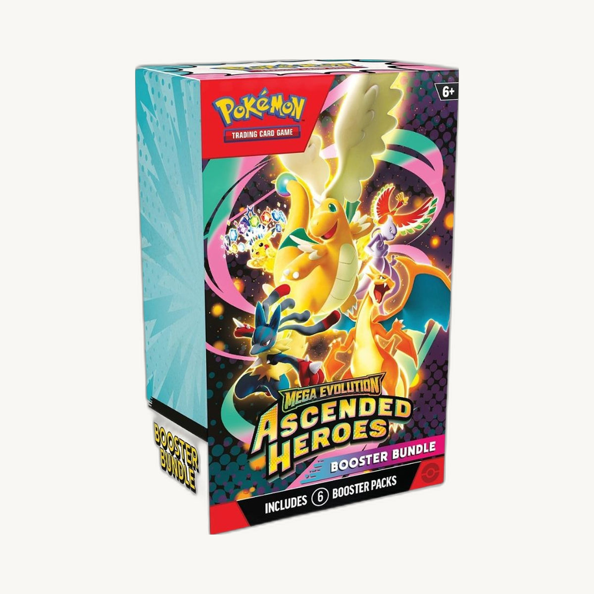 Pokémon TCG: Mega Evolution - Ascended Heroes Booster Bundle - front sealed view