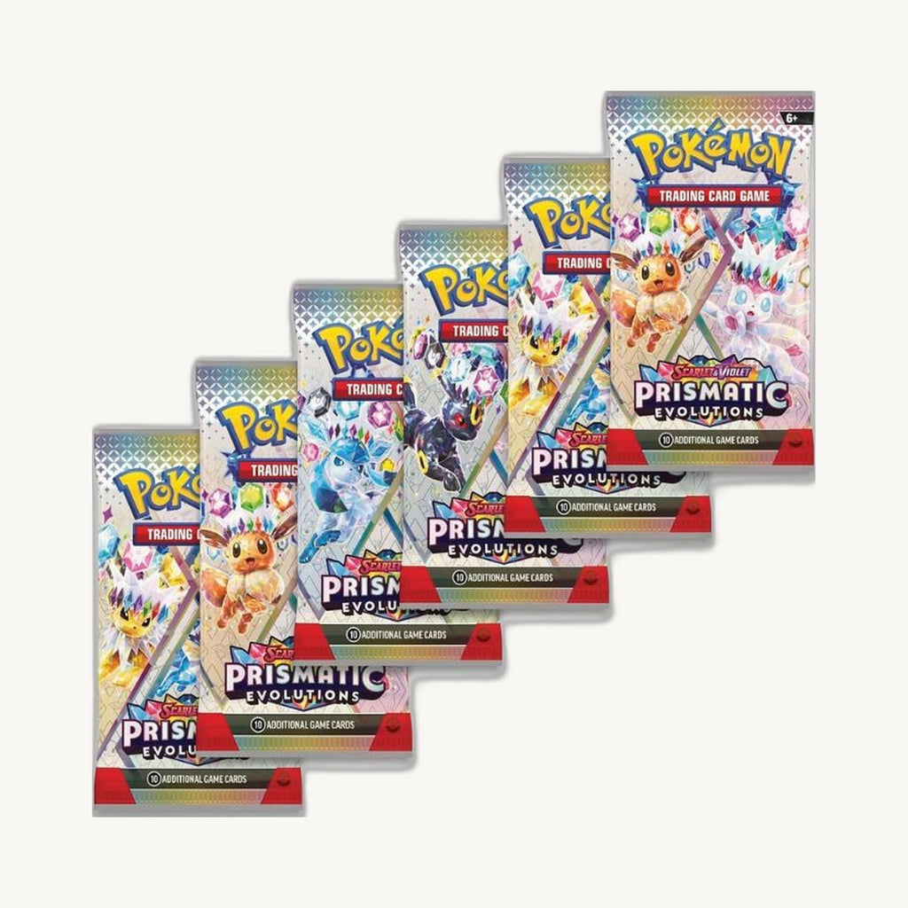 Pokémon TCG: Scarlet & Violet - Prismatic Evolutions Booster Bundle - back view