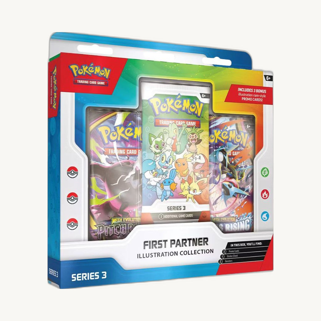 Pokémon TCG: First Partner Illustration Collection - Series 3 - front sealed view