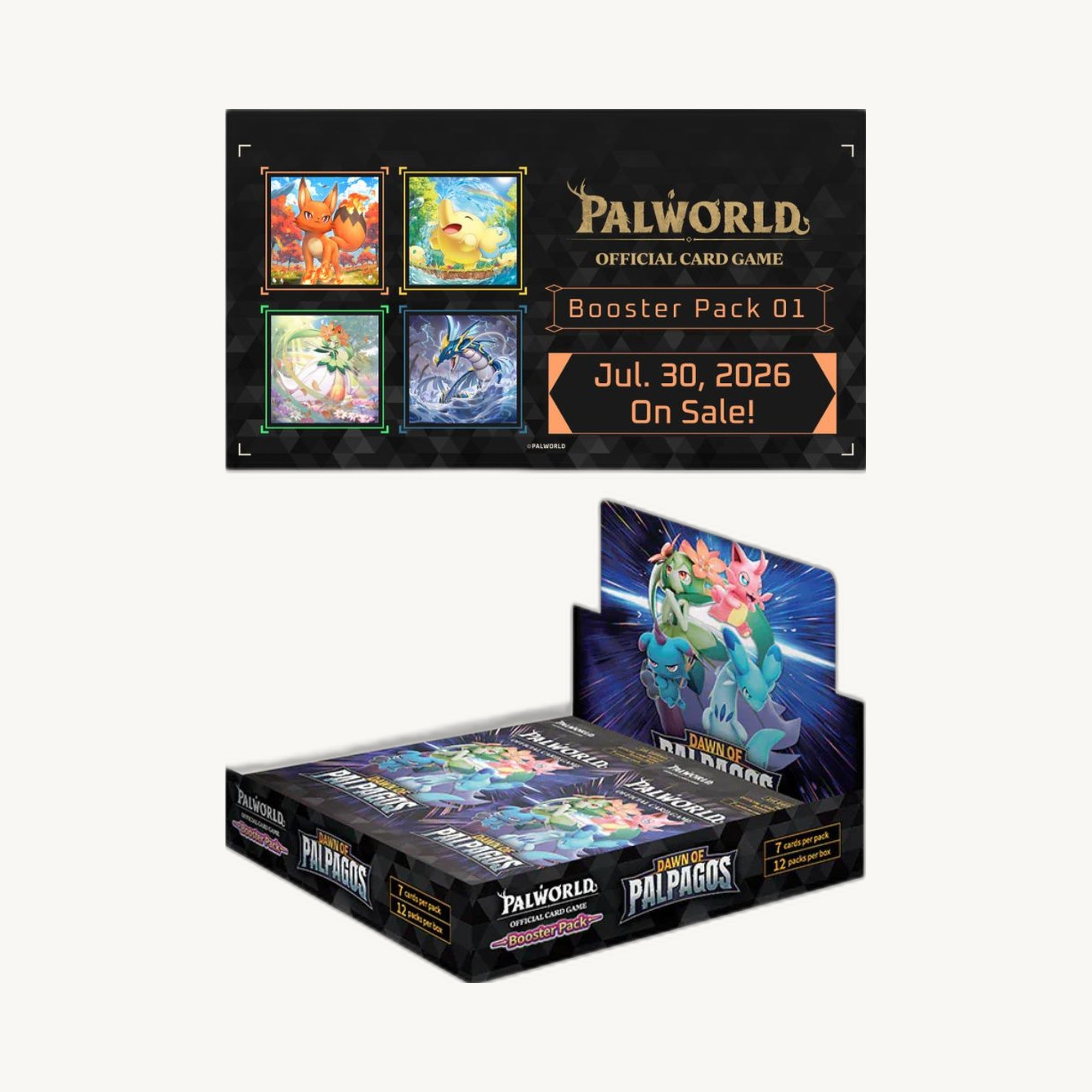 Palworld Official Card Game Pre-Order Booster Boxes | TCGGuy