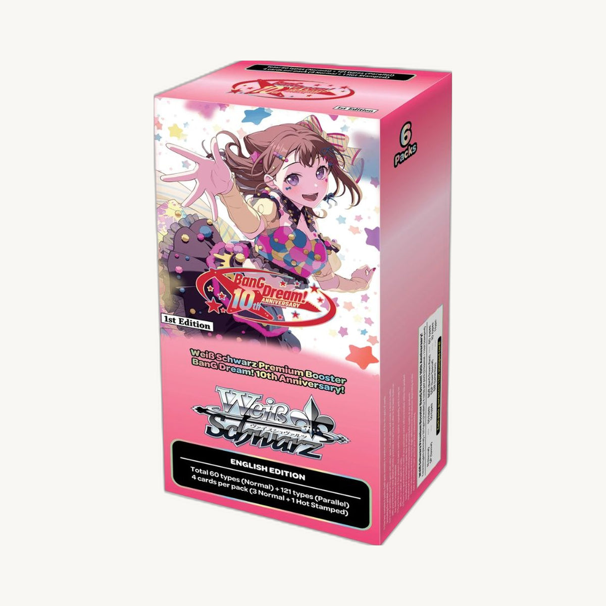 Weiss Schwarz: BanG Dream! 10th Anniversary! Premium Booster - front sealed view