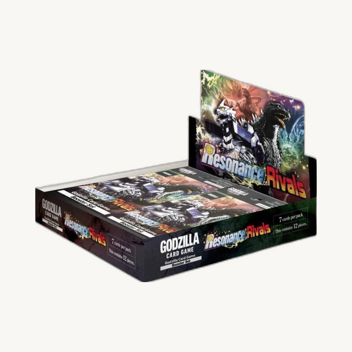 Godzilla Card Game: Resonance of Rivals Booster Box - front sealed view