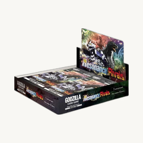 Godzilla Card Game: Resonance of Rivals Booster Box - front sealed view