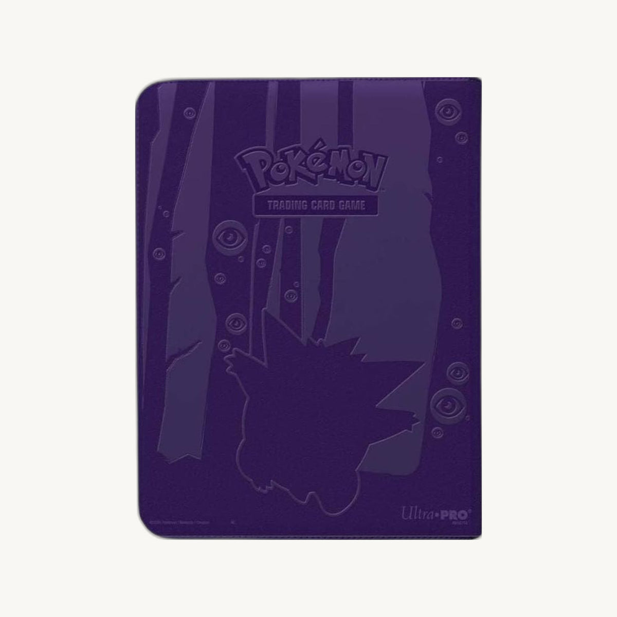 Ultra Pro: Elite Series Gengar 9-Pocket Zippered Binder - back view