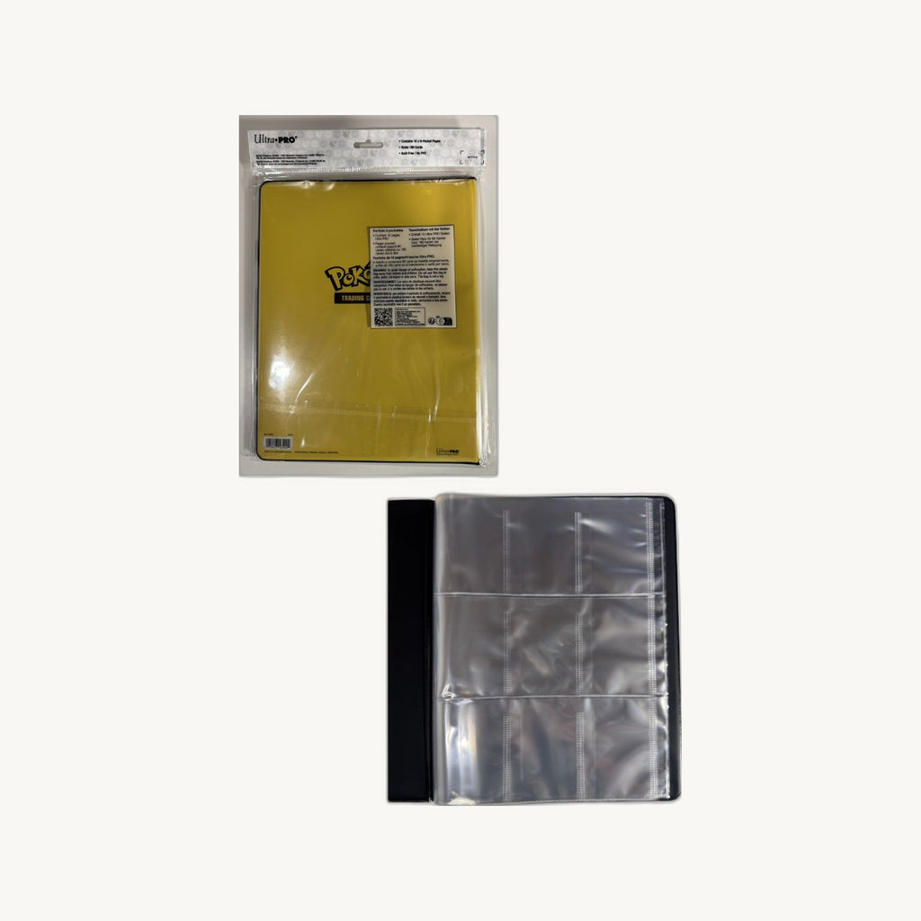 Ultra Pro: 9-Pocket Portfolio Pikachu Binder - back view