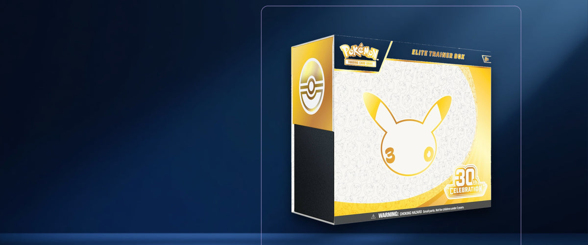 Pokemon TCG 30th Celebration hero banner