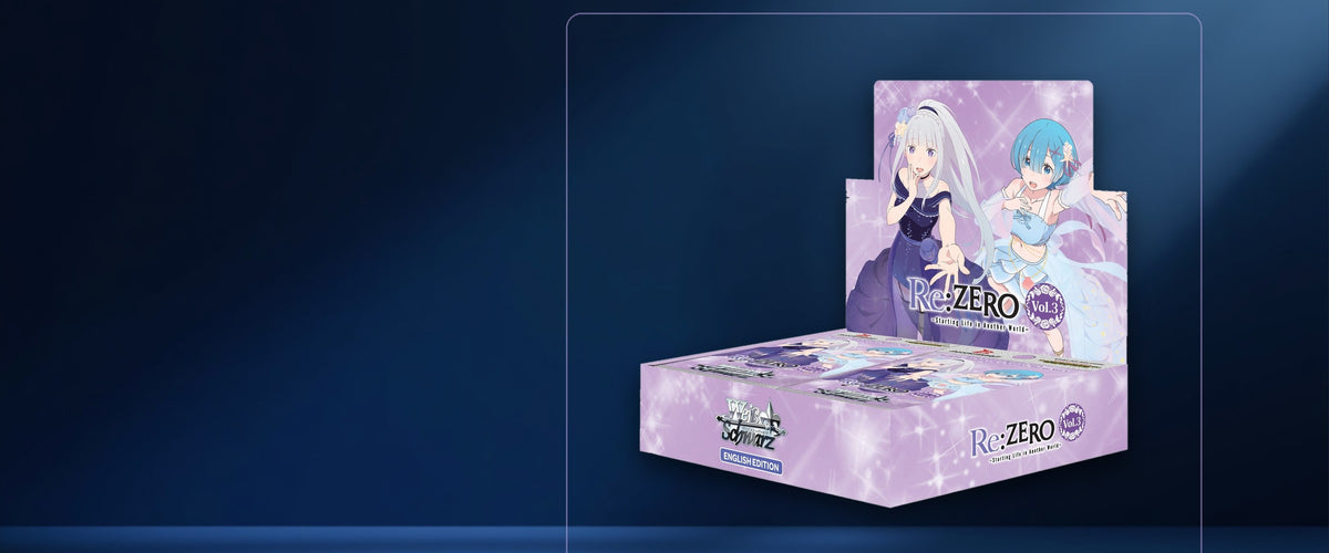 Weiss Schwarz Re:ZERO Vol.3 hero banner