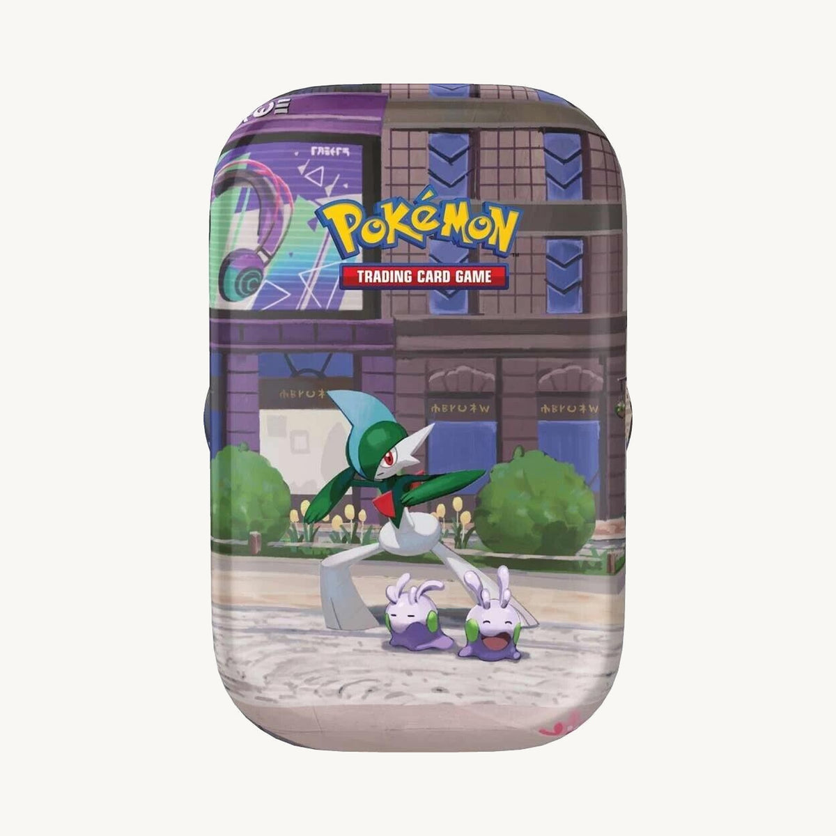 Pokémon TCG: Lumiose City Mini Tin - Gallade & Goomy - front view