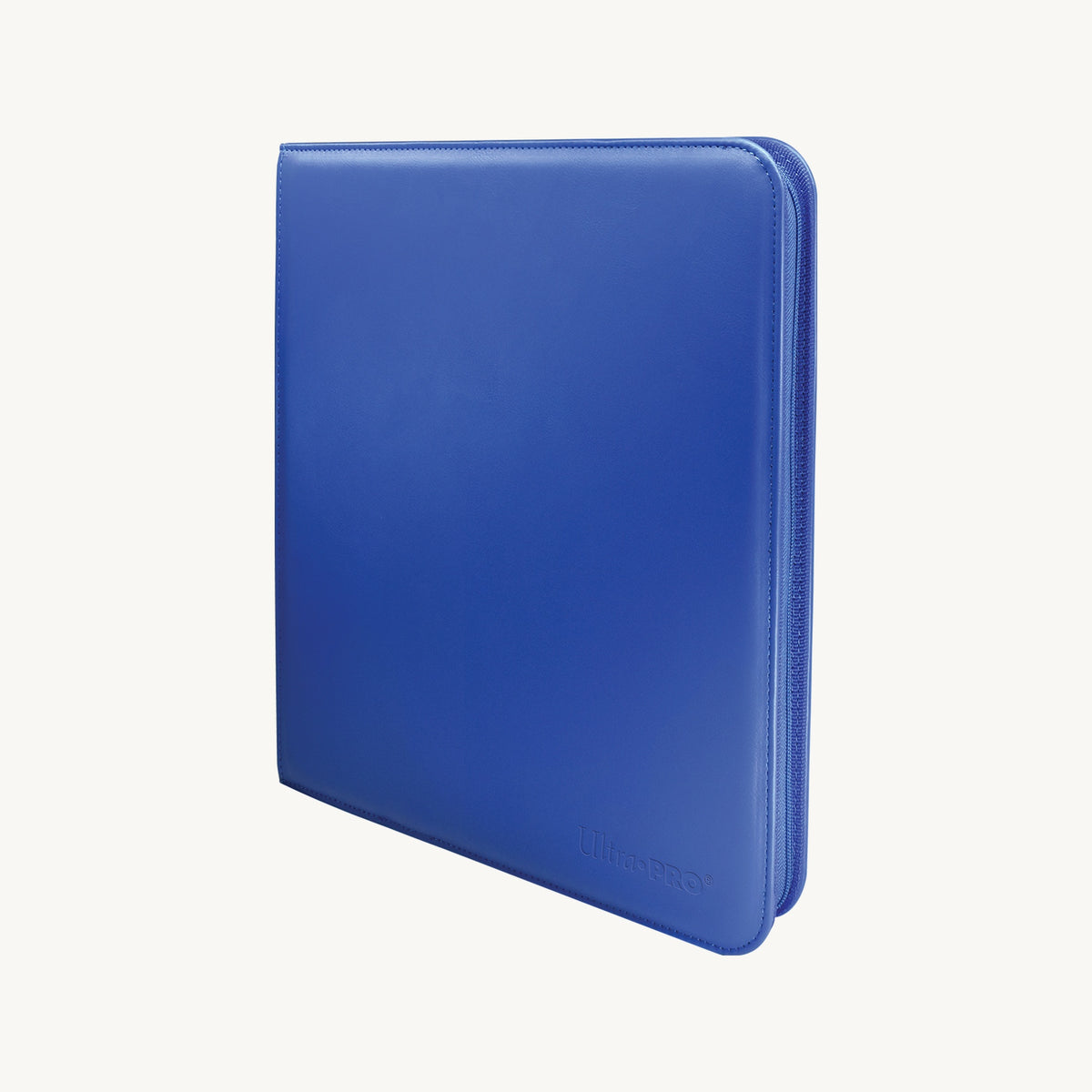 Ultra Pro: 12-Pocket Zippered PRO-Binder - Blue - front view