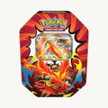 Pokémon TCG: Mega Evolution - Ascended Heroes Tin (Mega Emboar) - front view
