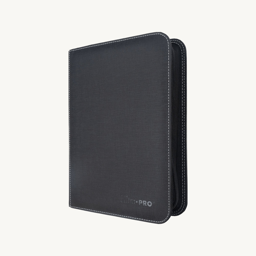 Ultra Pro: 4-Pocket Toploader Zippered Premium Binder - front view
