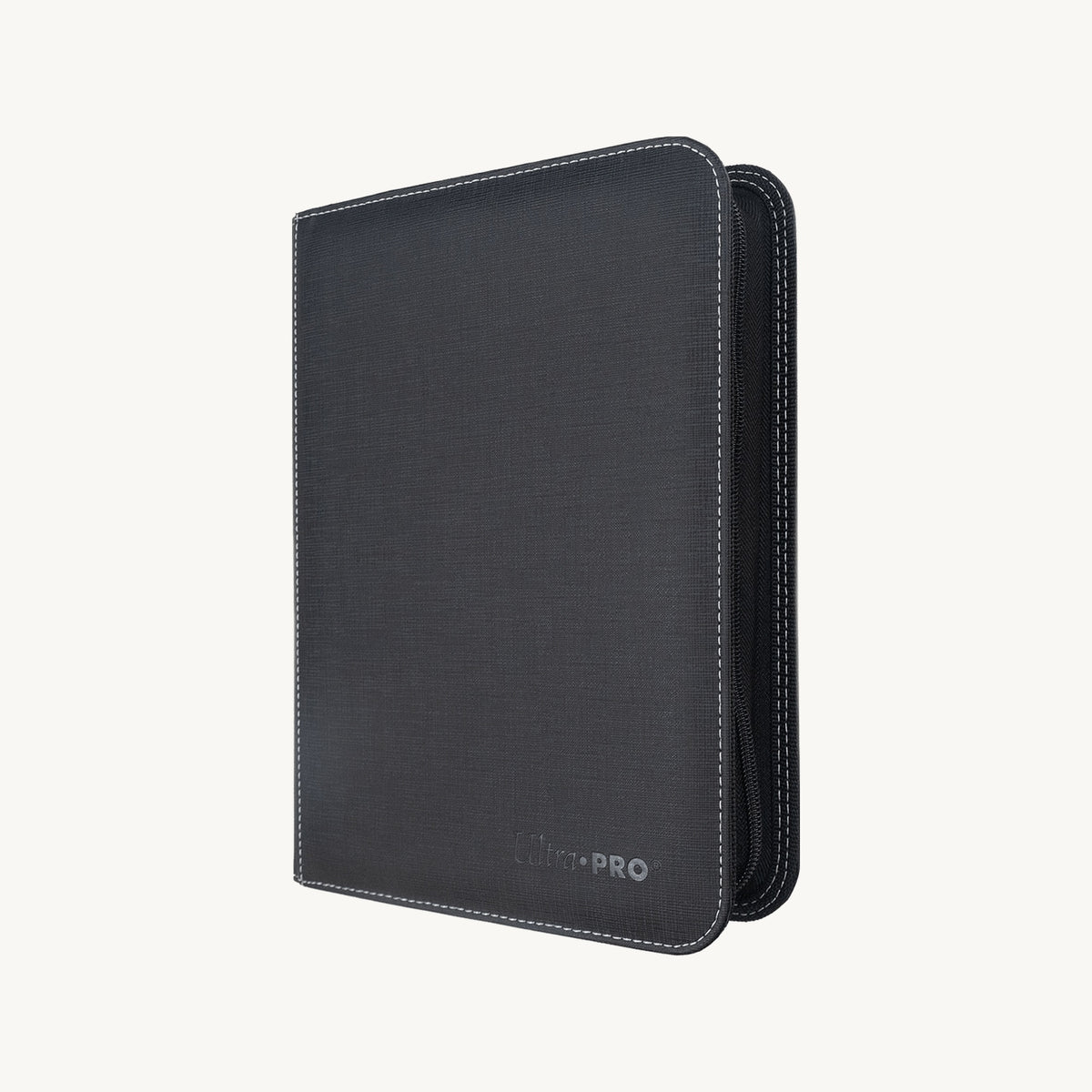 Ultra Pro: 4-Pocket Toploader Zippered Premium Binder - front view