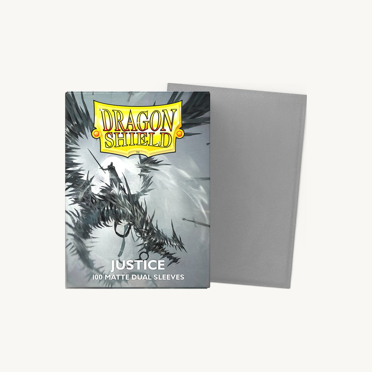Dragon Shield: Dual Matte Sleeves (100ct) - Justice - front view