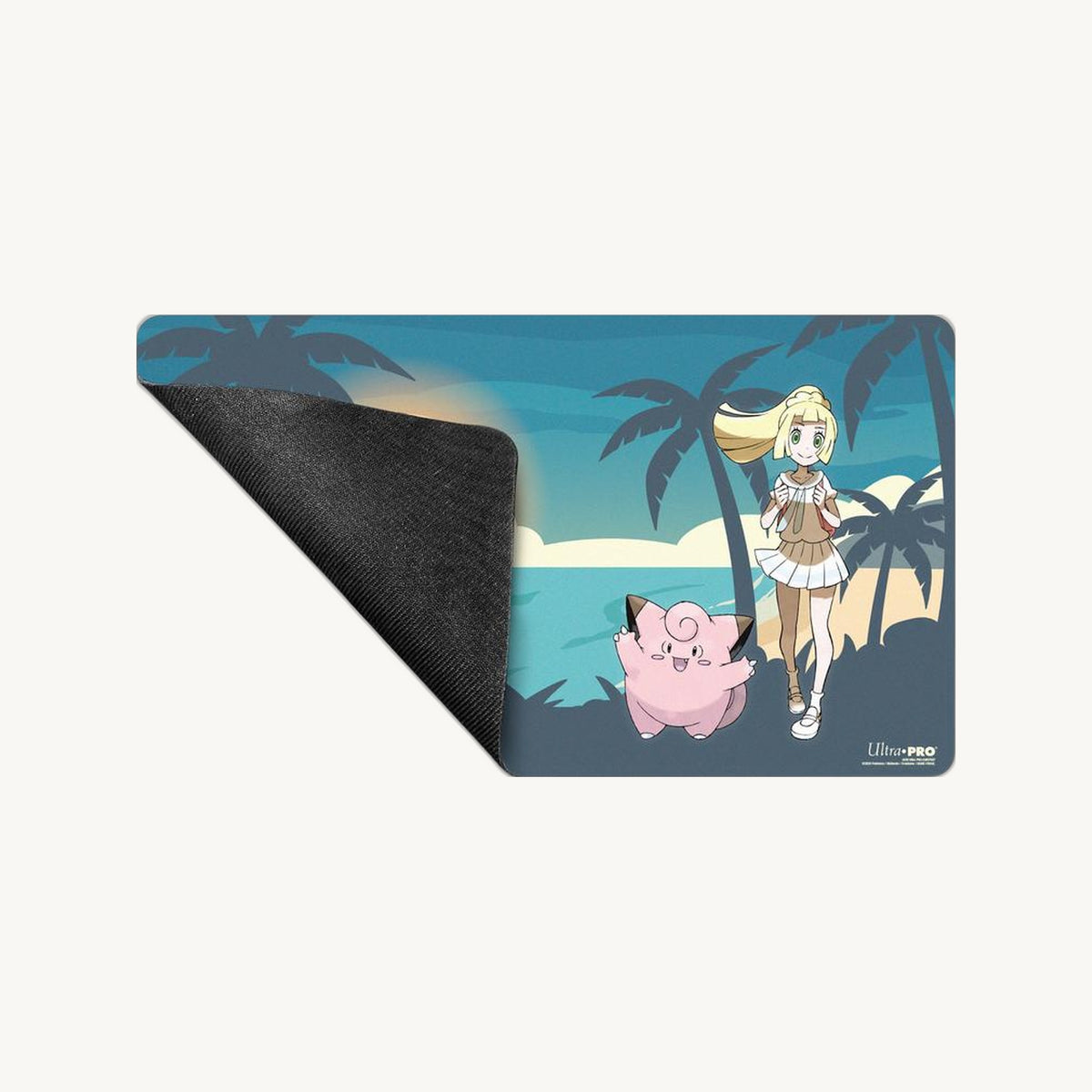 Ultra Pro: Lillie and Clefairy Playmat - detail view