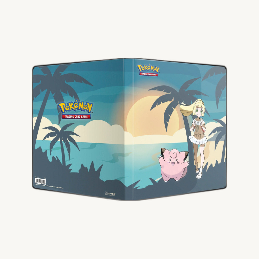 Ultra Pro: 9-Pocket Portfolio Lillie and Clefairy Binder - front view