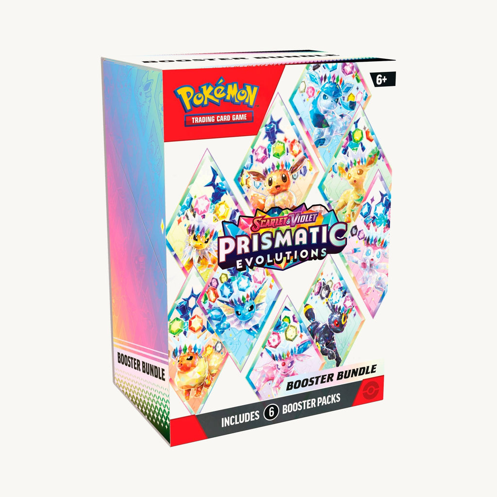 Pokémon TCG: Scarlet & Violet - Prismatic Evolutions Booster Bundle - front sealed view