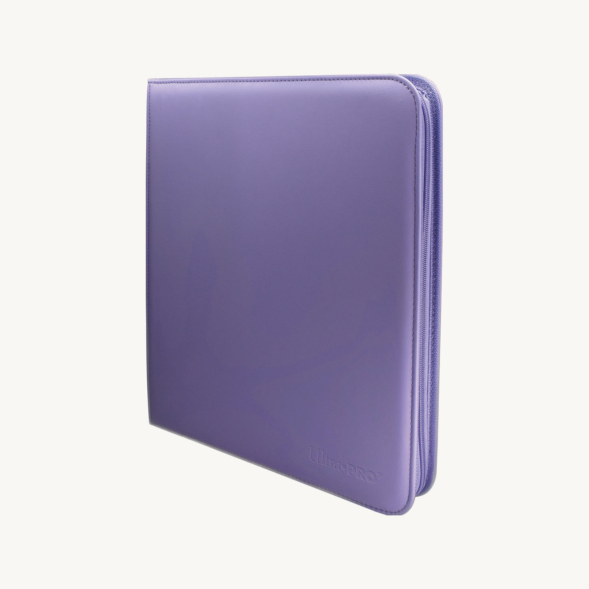 Ultra Pro: 12-Pocket Zippered PRO-Binder - Purple - front view