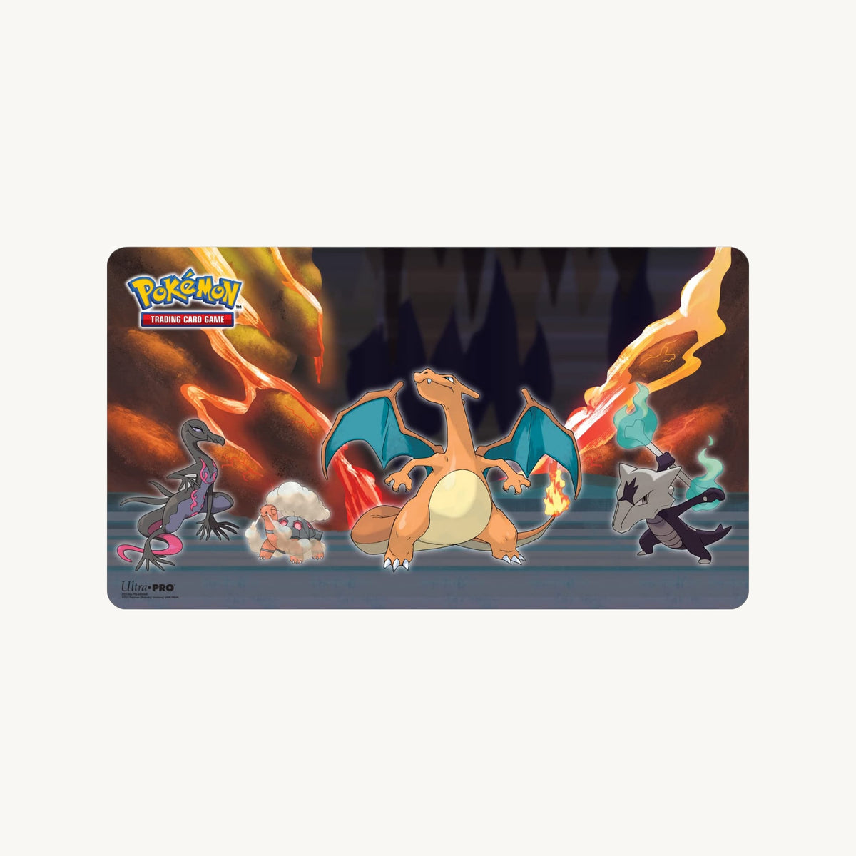 Ultra Pro: Gallery Series Scorching Summit Playmat - front view
