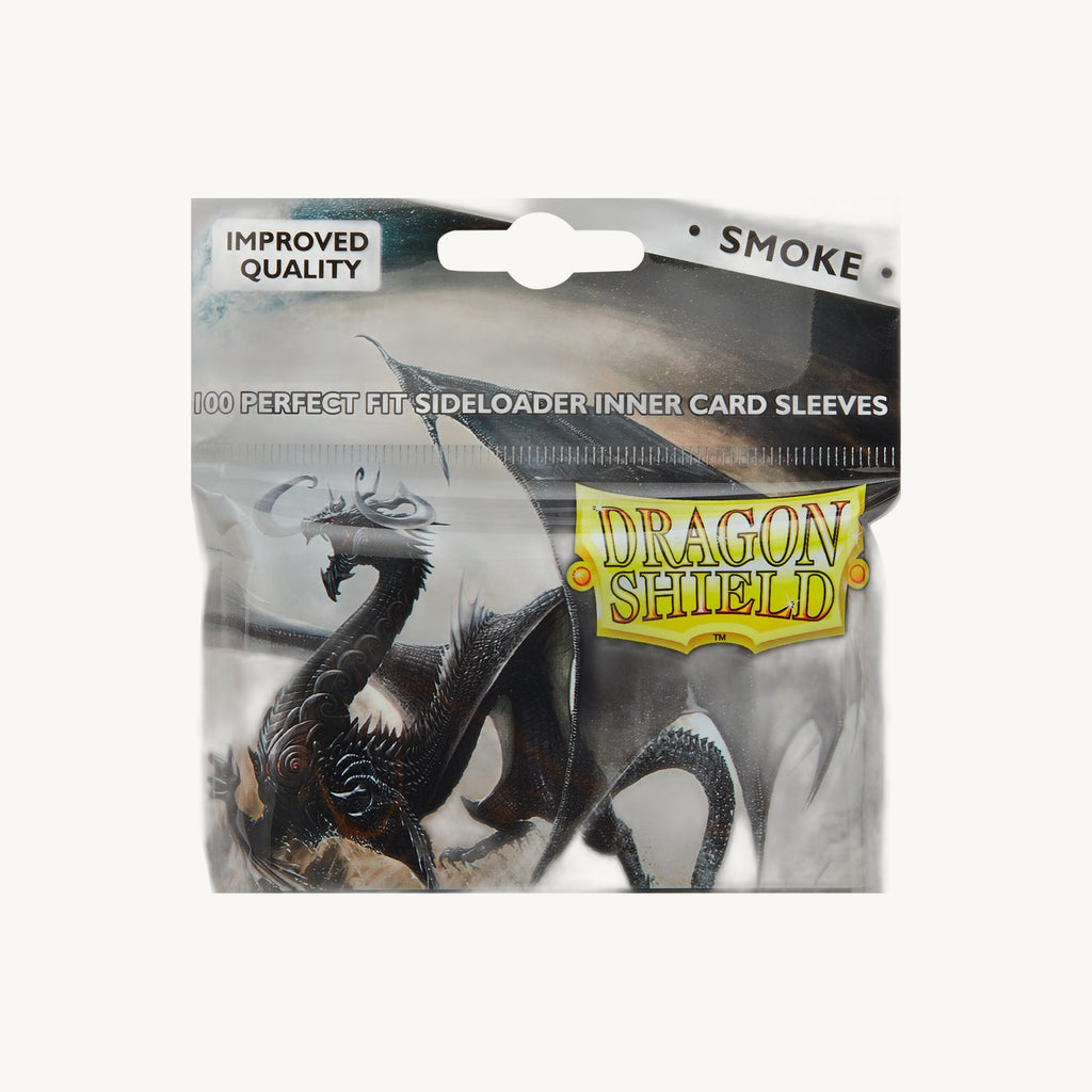 Dragon Shield: Perfect Fit Sideloader Smoke Sleeves (100ct) - front view