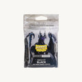 Dragon Shield: Perfect Fit Thick Black Sleeves (100ct) - front view