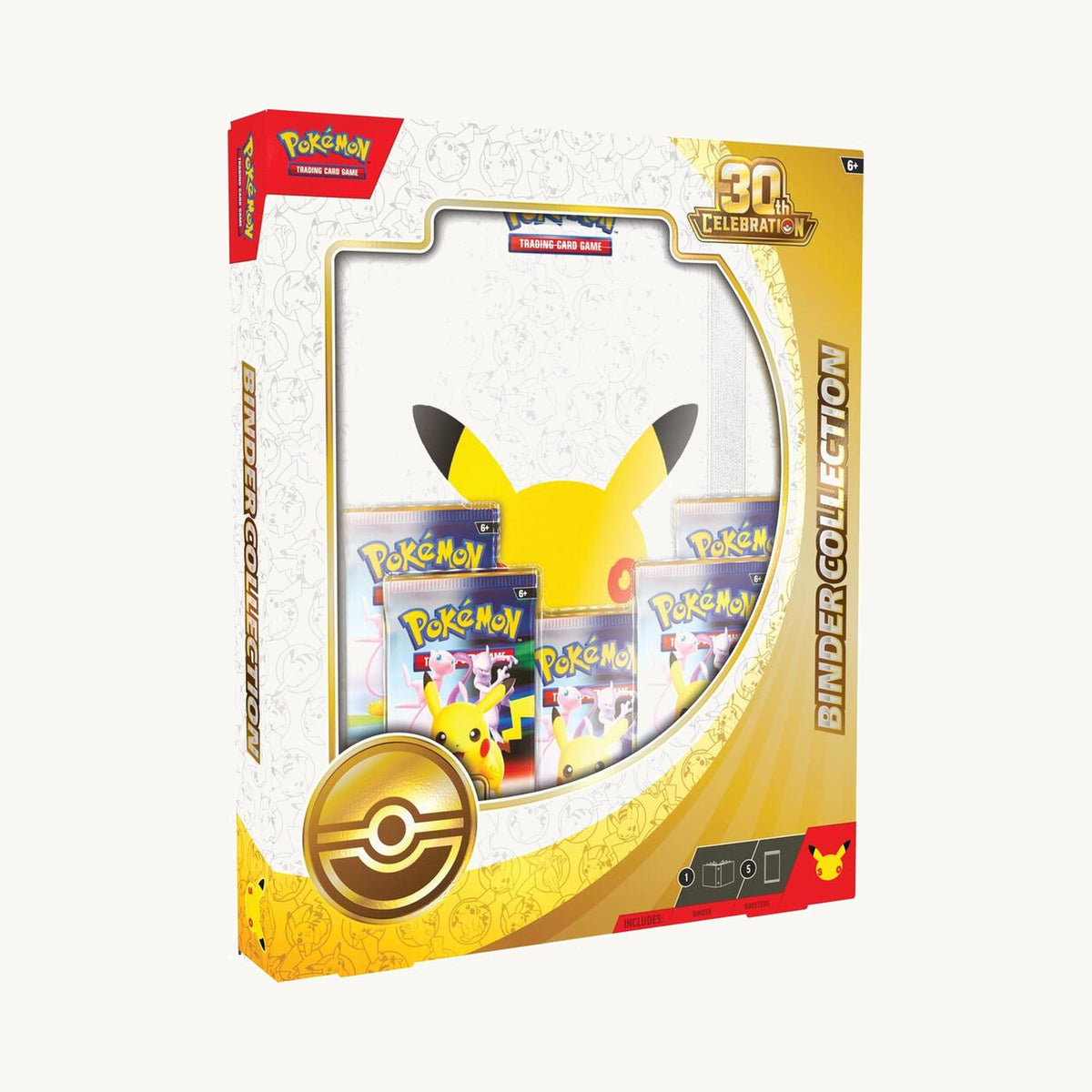 Pokémon TCG: 30th Celebration Binder Collection - front sealed view