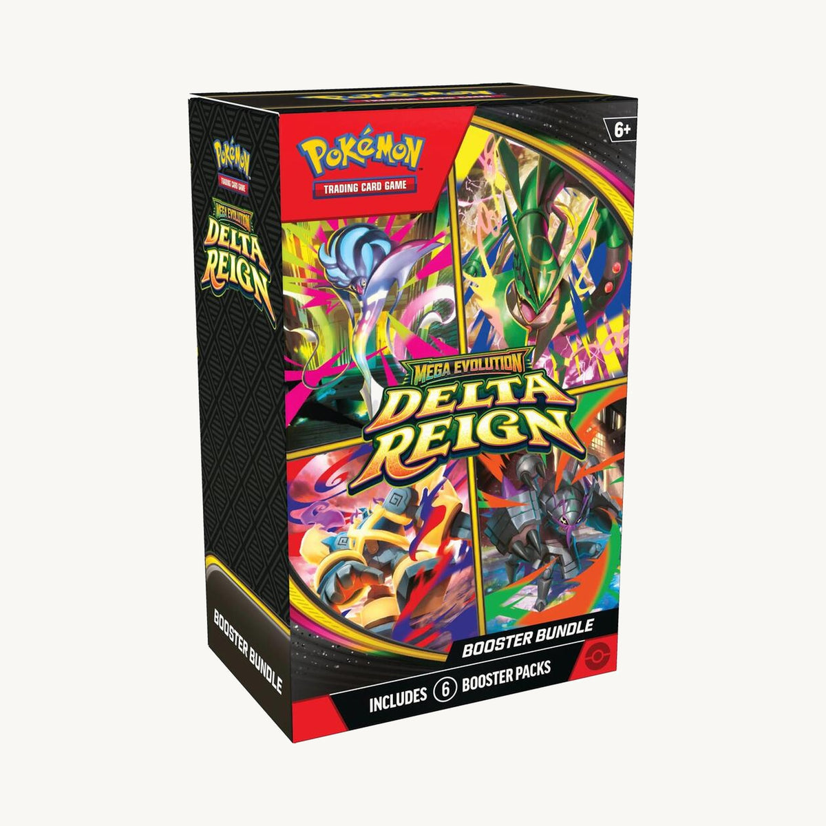 Pokémon TCG: Mega Evolution - Delta Reign Booster Bundle - front sealed view