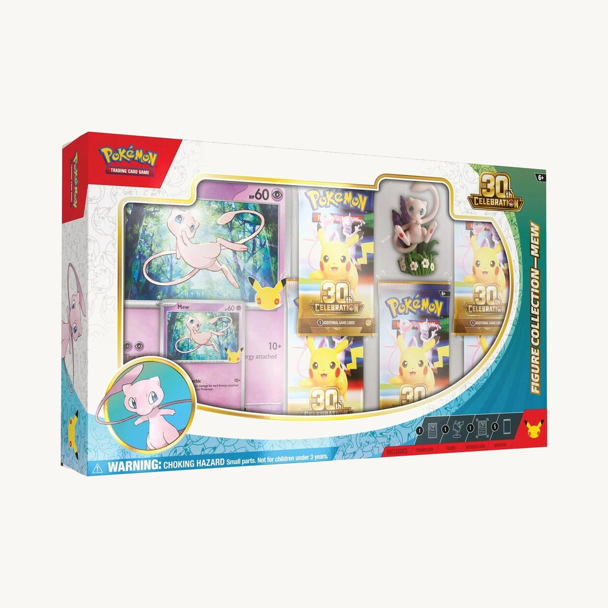 Pokémon TCG: 30th Celebration Figure Collection (Mew) - front sealed view