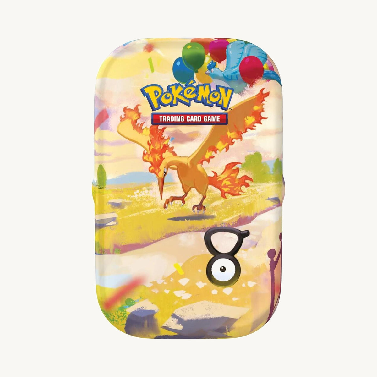 Pokémon TCG: 30th Celebration Mini Tin (Moltres) - front sealed view