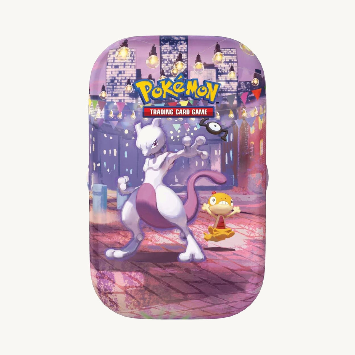 Pokémon TCG: 30th Celebration Mini Tin (Mewtwo) - front sealed view