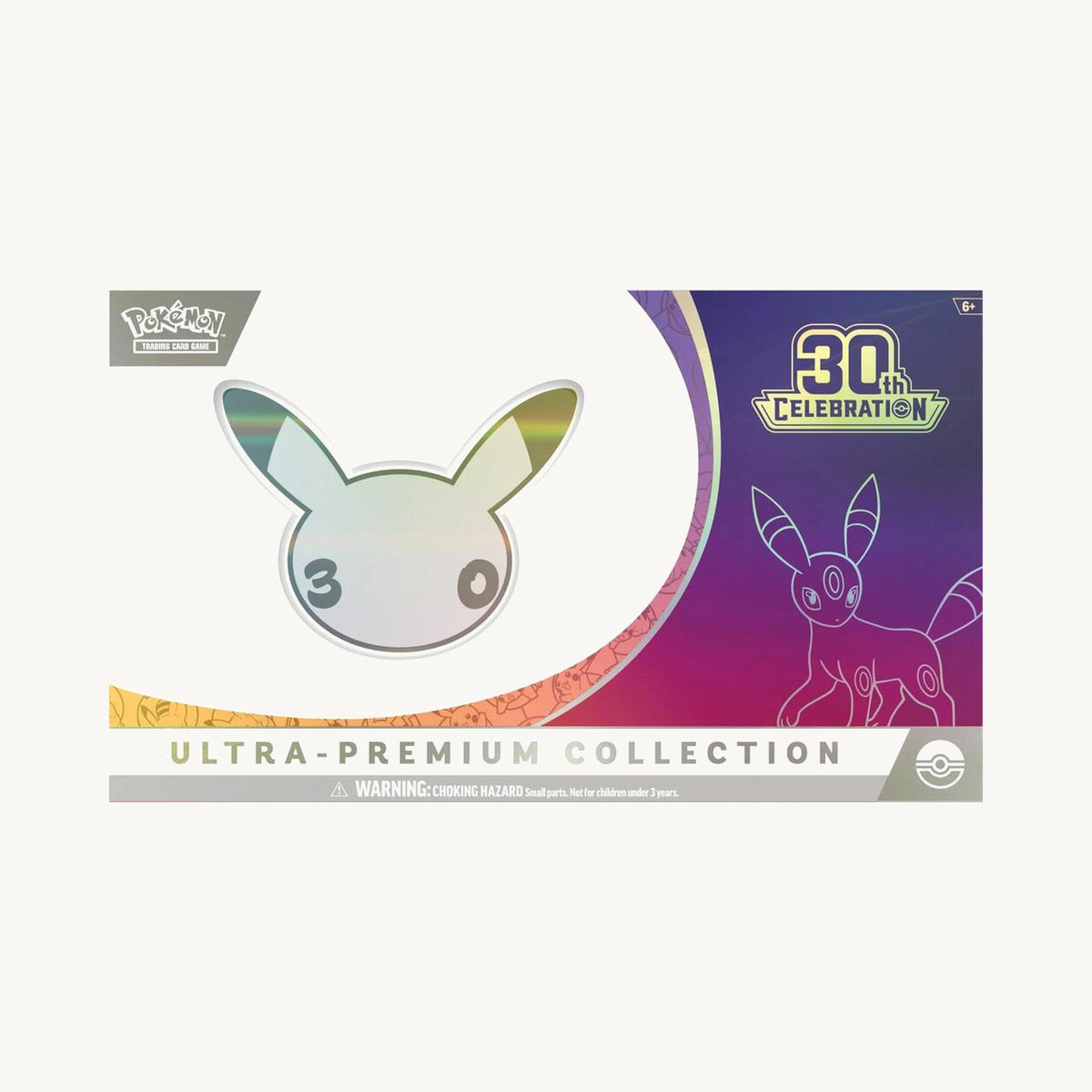 Pokémon TCG: 30th Celebration Ultra-Premium Collection (Night, Umbreon ex) - front sealed view