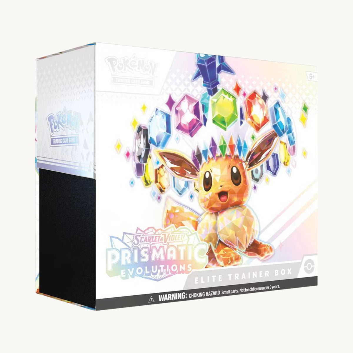 Pokémon TCG: Scarlet & Violet - Prismatic Evolutions Elite Trainer Box - front sealed view
